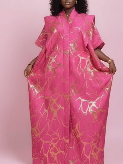 Aminkan Grace Luxurious Brocade Dress