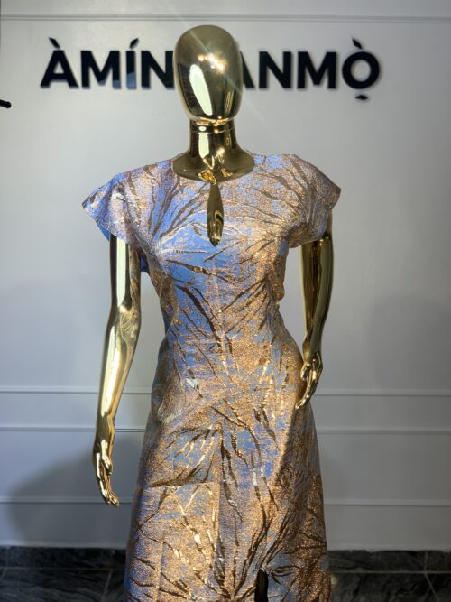 Aminkanmo Aurora Luxe Midi Dress